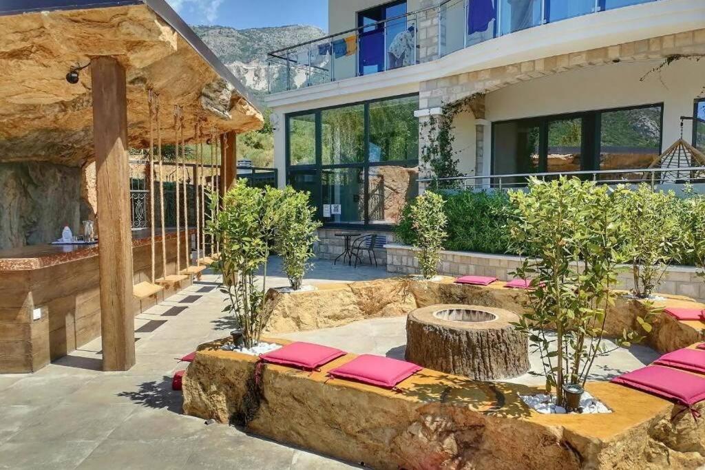 Modern Top Floor Sea View 3Br With Pools, Spa & Fitness Bečići 외부 사진